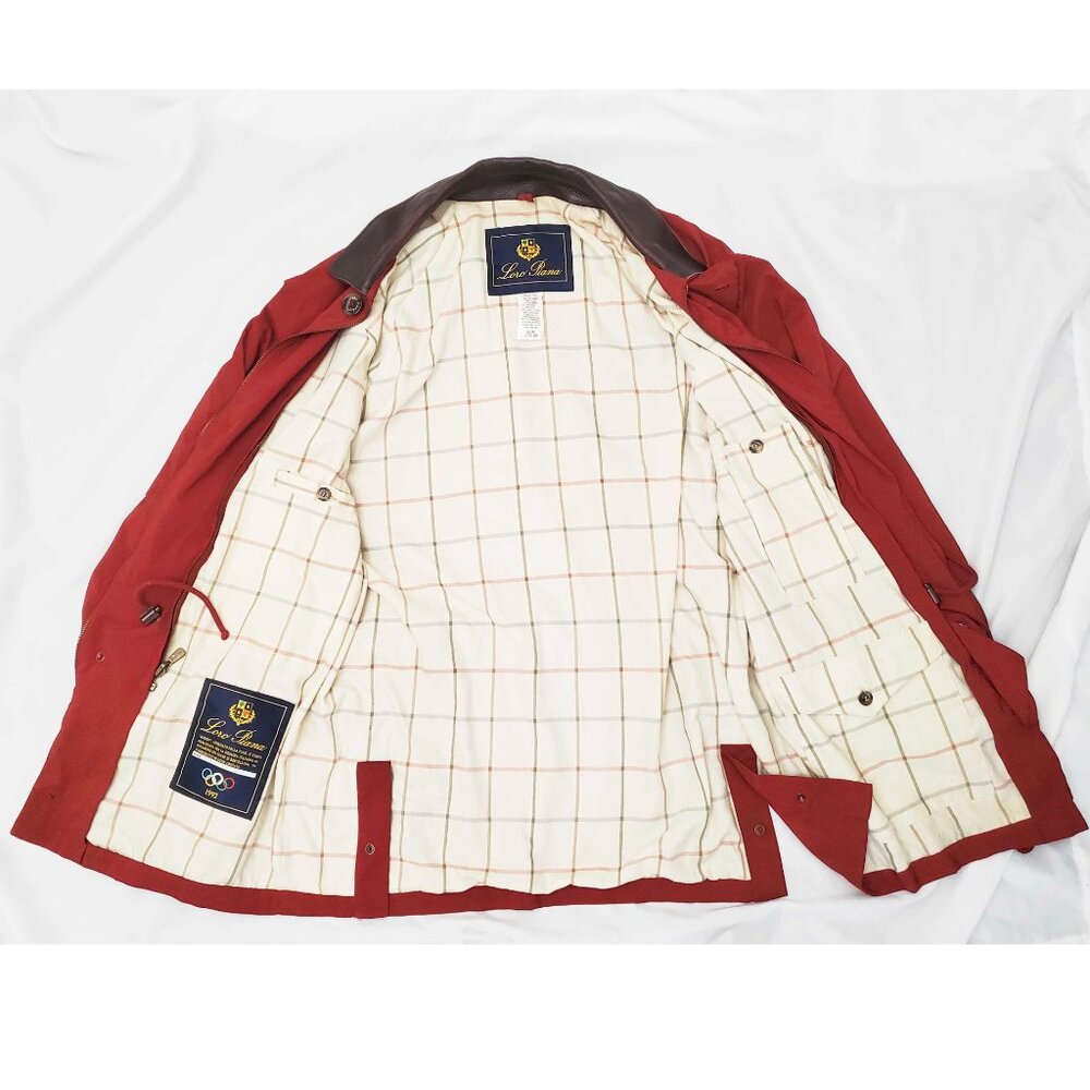 VTG Loro Piana 1992 OLYMPICS TEAM Horsey JACKET W/Cashmere Lined DETACH VEST M - Picture 12 of 16